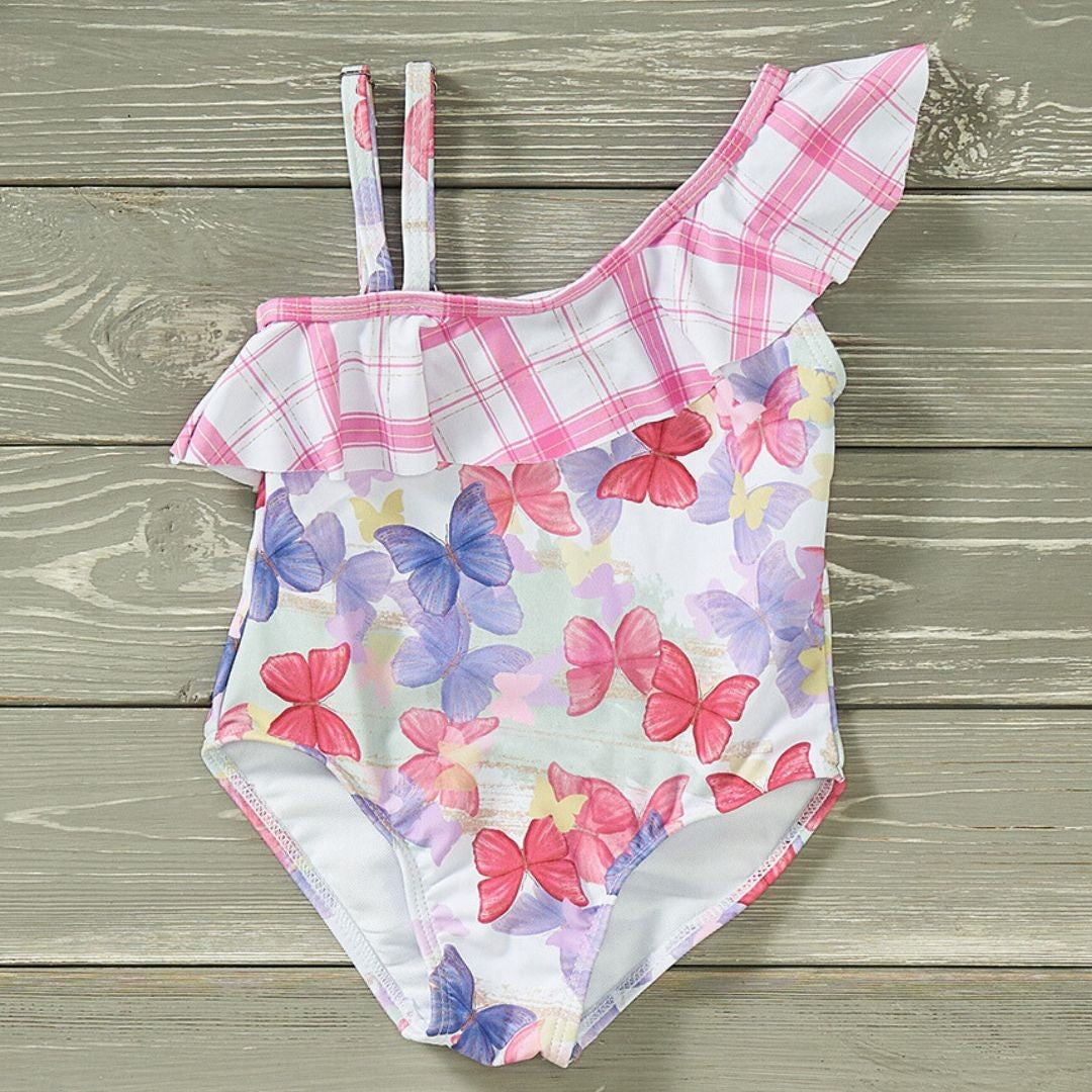 Free Like a Butterfly One Piece Swim Suit