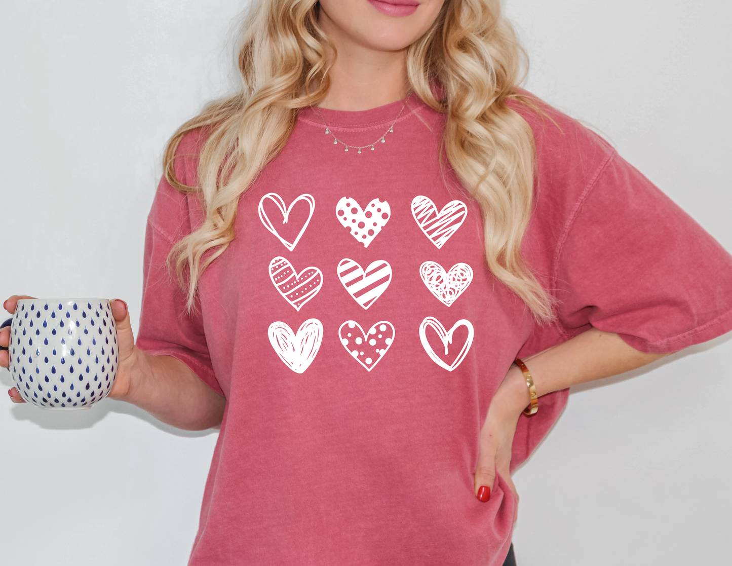 Valentine's 9 Heart Shirt