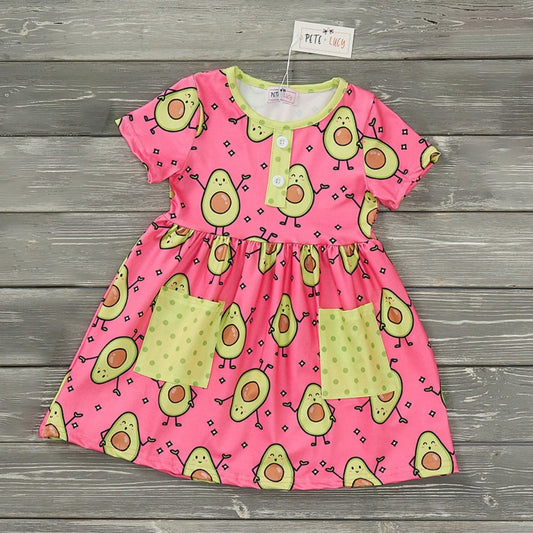 Adorable Avocados Girl Dress