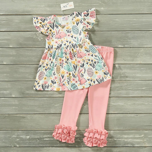 Bunnies in Bloom - Pant Set