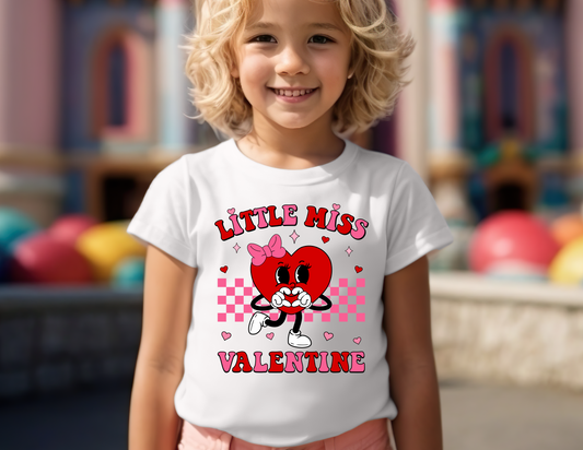 Valentine's Little Miss Valentine Shirt