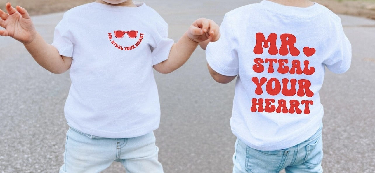 Valentine's Mr. Steal Your Heart Shirt