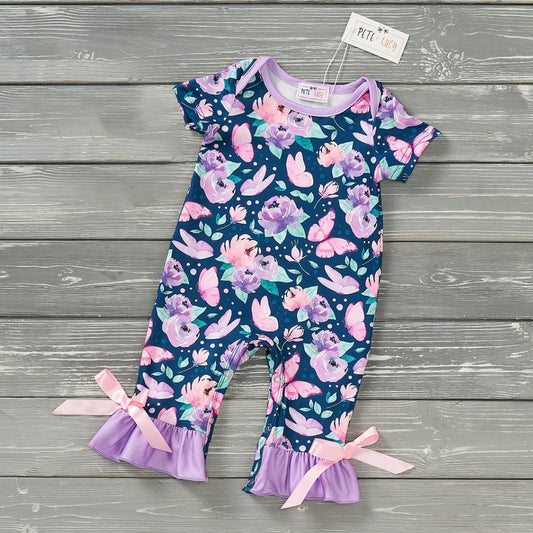 Winged Garden Girl Infant Romper